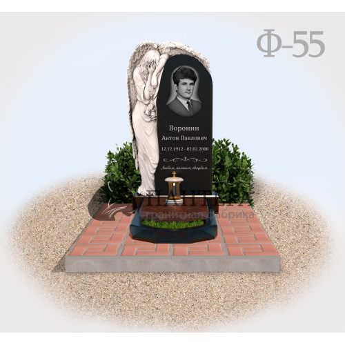 Памятник Скорбящий ангел Ф55-1