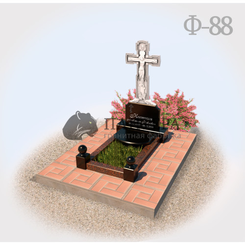 Памятник Крест на могилу Ф88-4