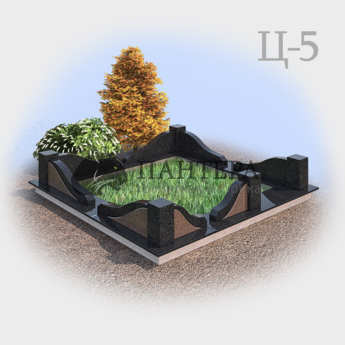 Гранитный цоколь Ц5