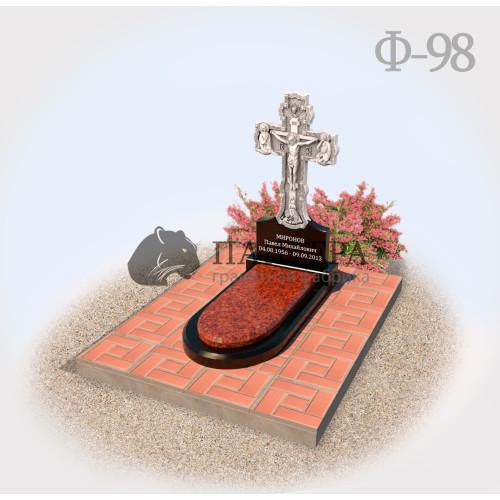 Памятник Крест на могилу Ф98-2