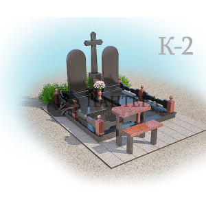 Мемориальный комплекс с крестом К2