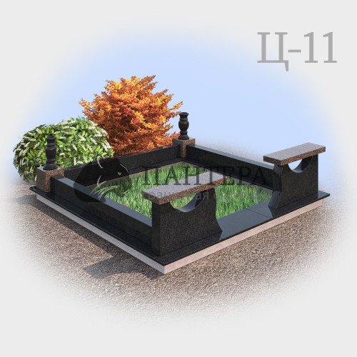 Гранитный цоколь Ц11-3