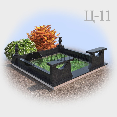 Гранитный цоколь Ц11