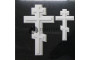 Мраморный крестик 16/25 см. M-3