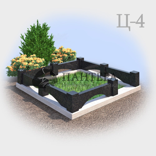 Гранитный цоколь Ц4-1