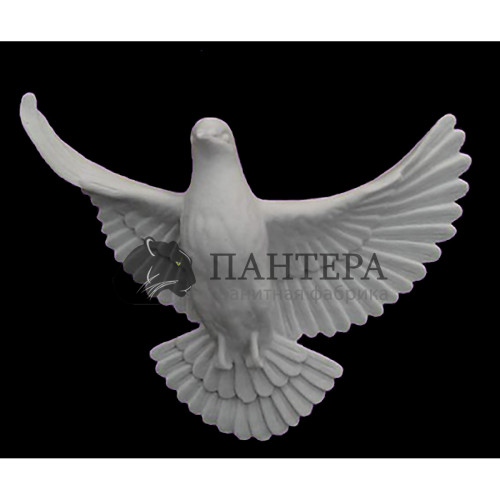 Мраморный голубь 22 см. M-1